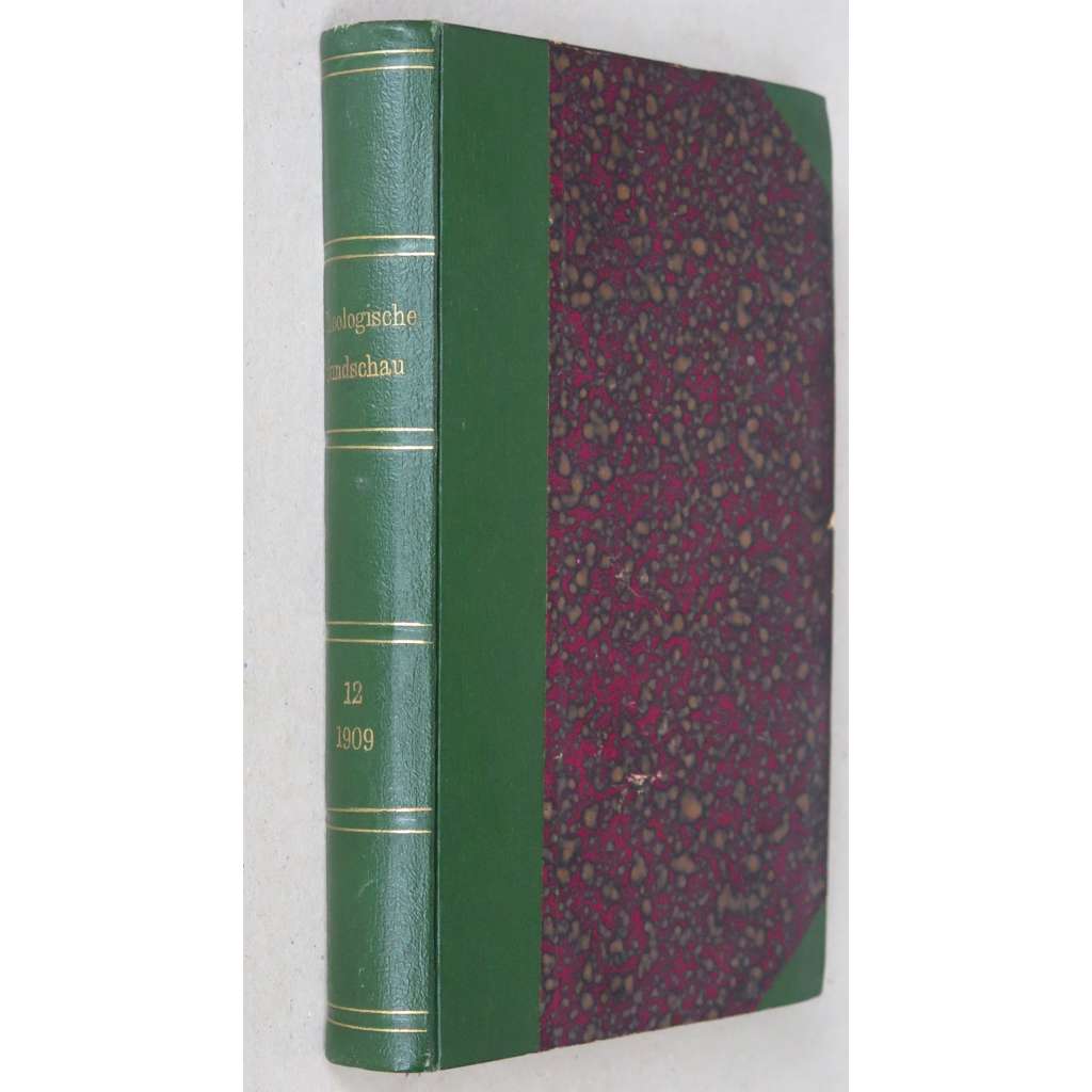 Theologische Rundschau, roč. 12 (leden - prosinec 1909) [teologie; Starý a Nový zákon; Bible; církevní dějiny]