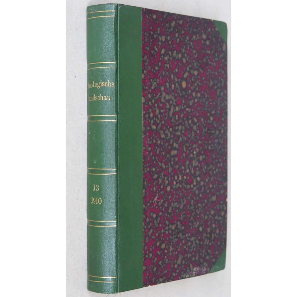 Theologische Rundschau, roč. 13 (leden - prosinec 1910) [teologie; Starý a Nový zákon; Bible; církevní dějiny]
