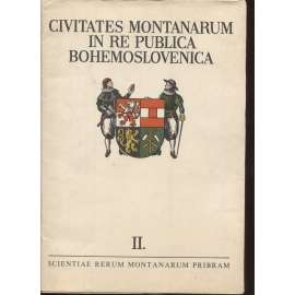 Civitates montanarum ... bohemoslovenica, II.