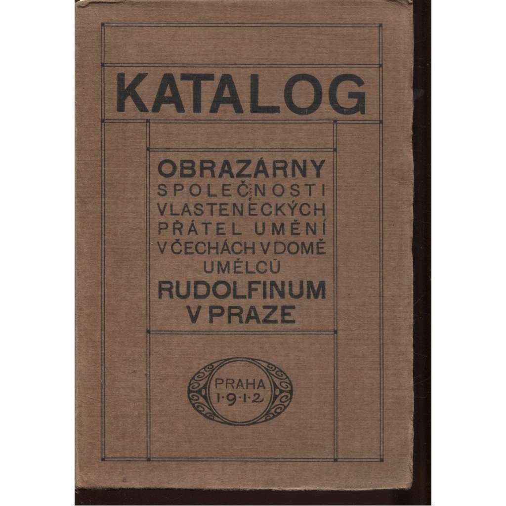 Katalog obrazárny v Domě umělců Rudolfinum, Praha