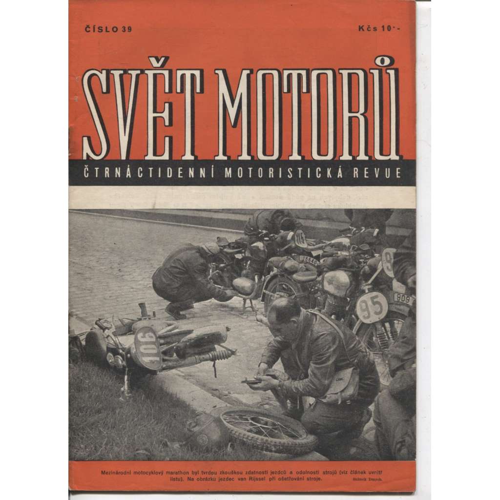 Svět motorů, ročník II., číslo 39/1948