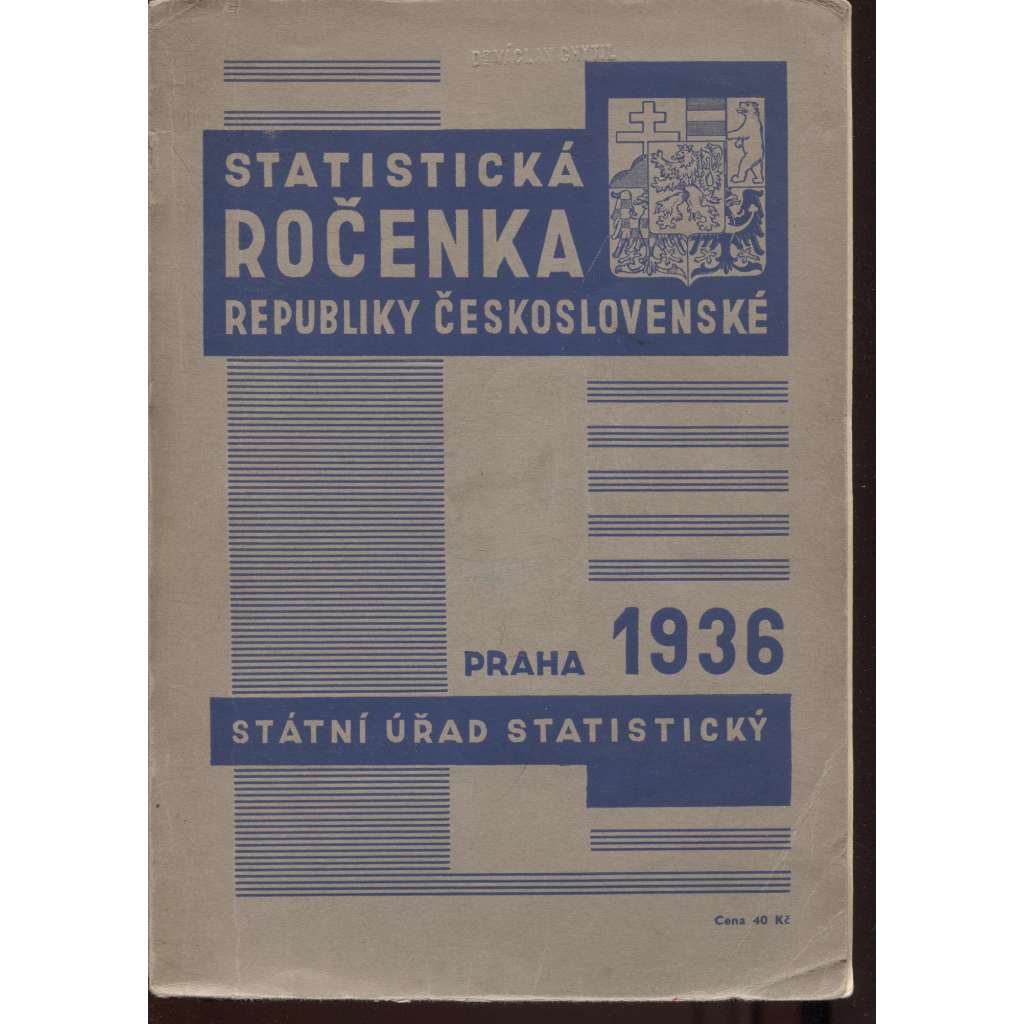 Statistická ročenka republiky Československé 1936