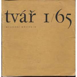 Tvář 1.-10./1965 Kulturní měsíčník (komplet)