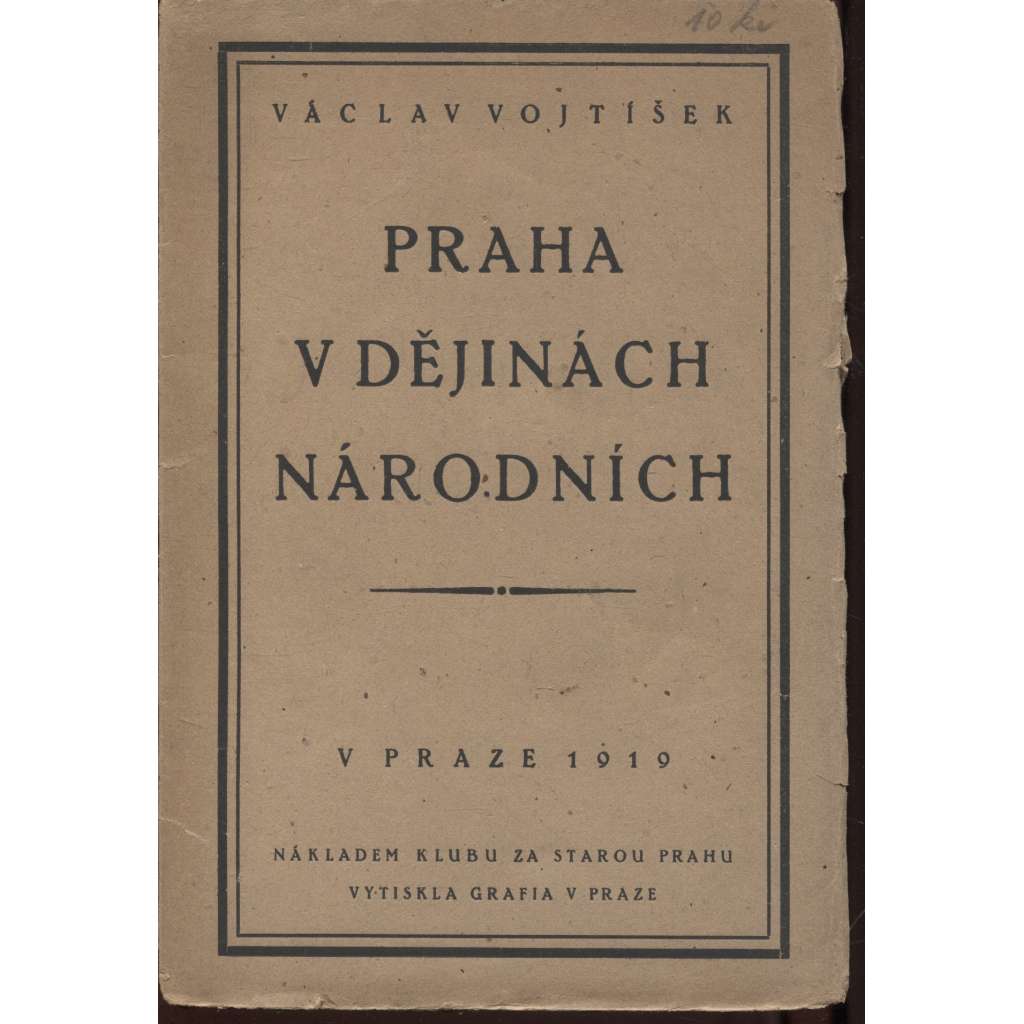 Praha v dějinách národních