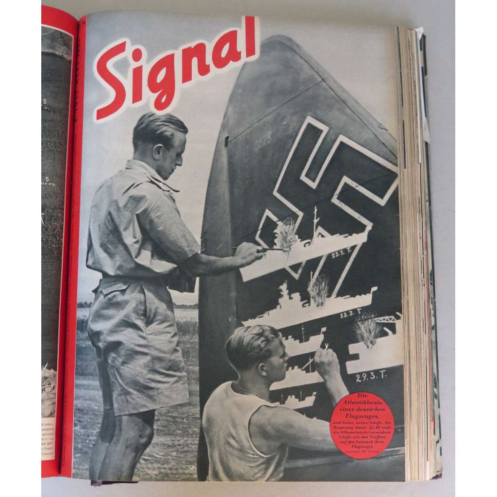Signal, Jahrgang 2, 1941, Nr.1-24 [ročník 2, 1941,č.1-24; Německo; časopis; Wehrmacht; Operace Barbarossa]
