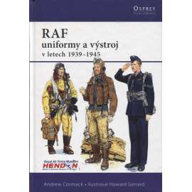 RAF uniformy a výstroj v letech 1939 - 1945 (letadla, letectví)