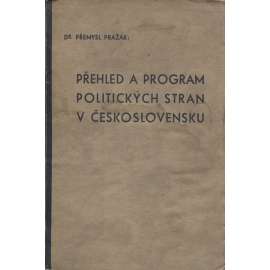 Přehled a program politických stran v Československu (politické strany) - pošk.