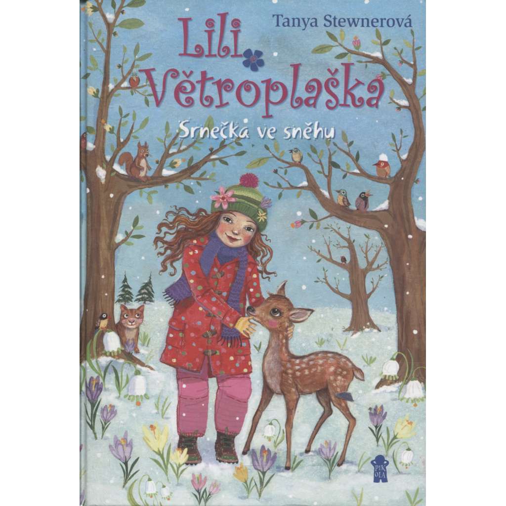 Srnečka ve sněhu (série: Lili Větroplaška)