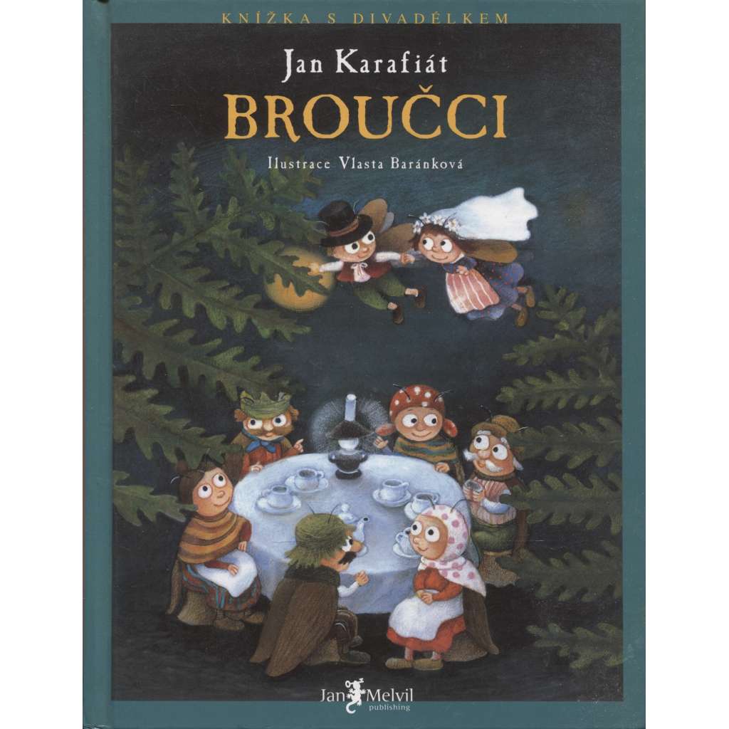 Broučci - knížka s divadélkem (Loutkové divadlo - chybí)
