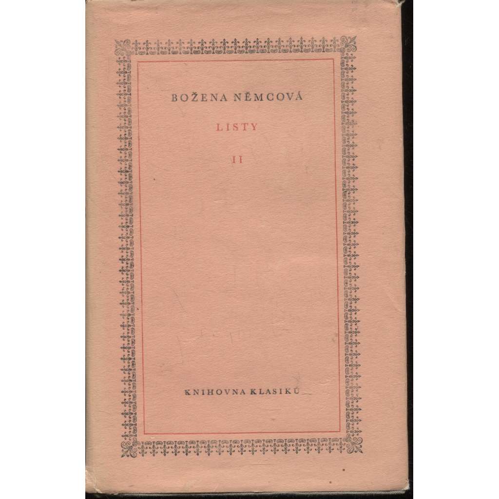 Listy II. – 1853–1856 (Knihovna klasiků)