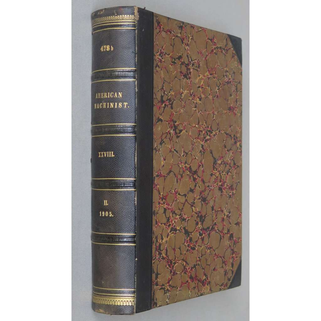 American Machinist, Vol. 28 (1905-1906), No. 27-52 ["Americký mechanik"; strojírenství; stroje; strojní inženýrství]