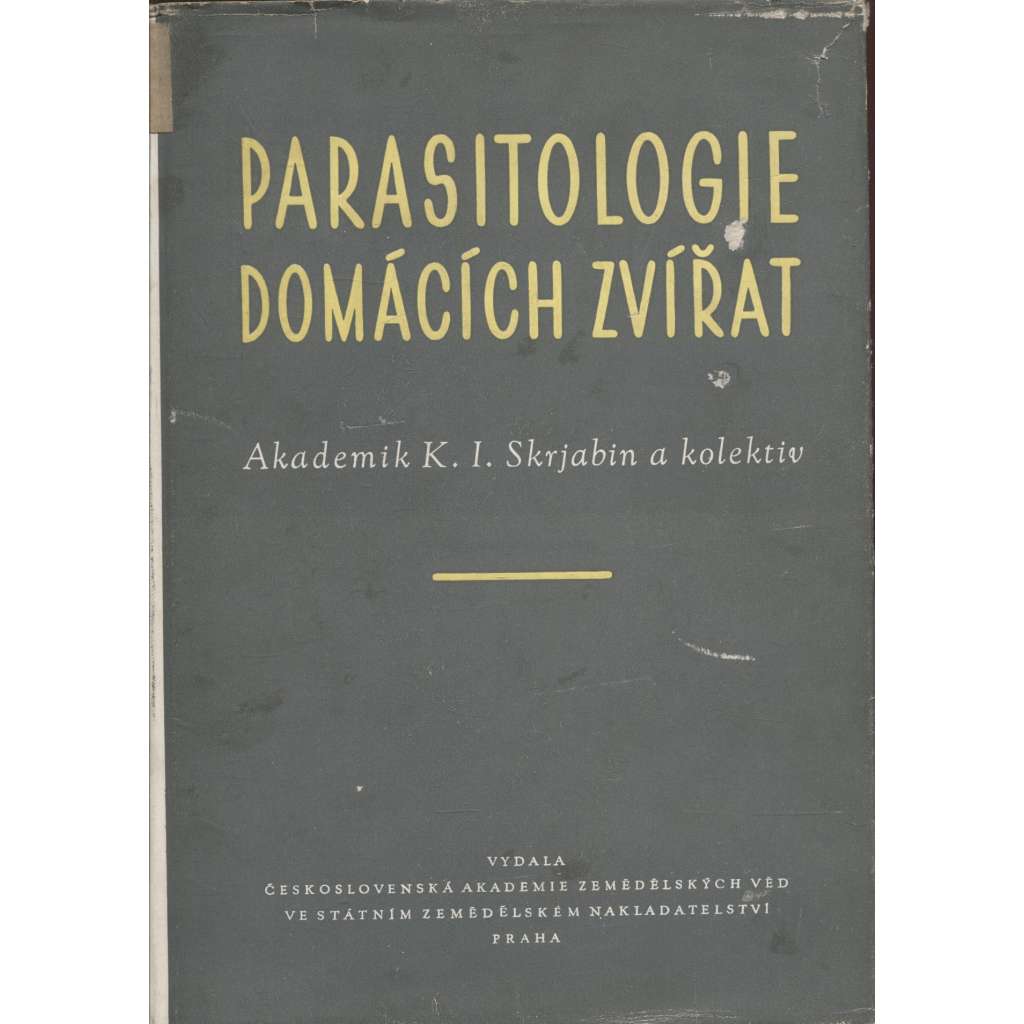 Parasitologie domácích zvířat (nemoci zvířat, zvířata)