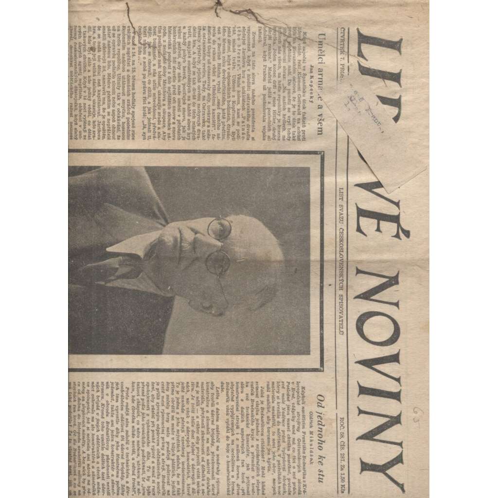 Lidové noviny (7. 12. 1950)