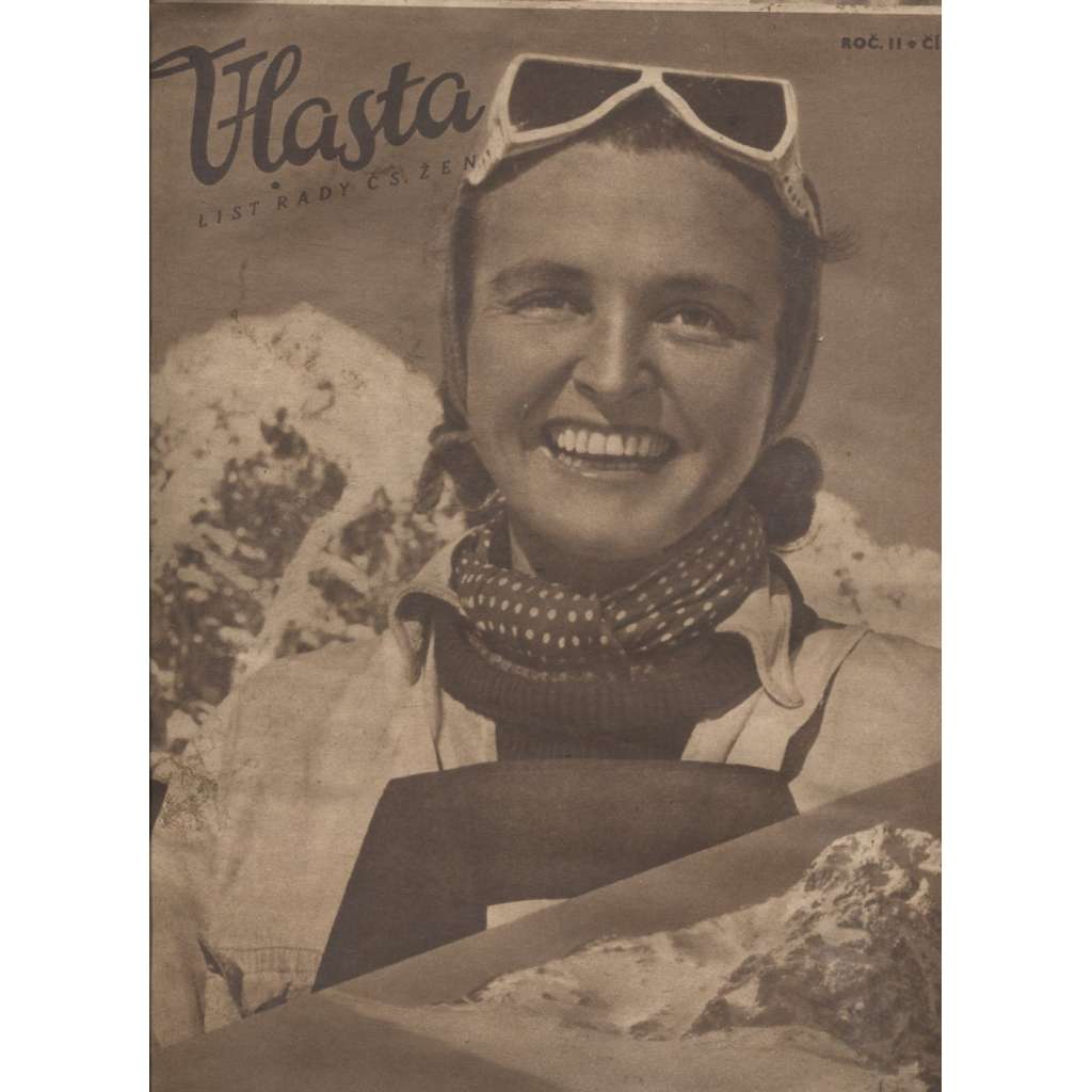 Vlasta. List rady čs. žen (noviny, časopis 1948)