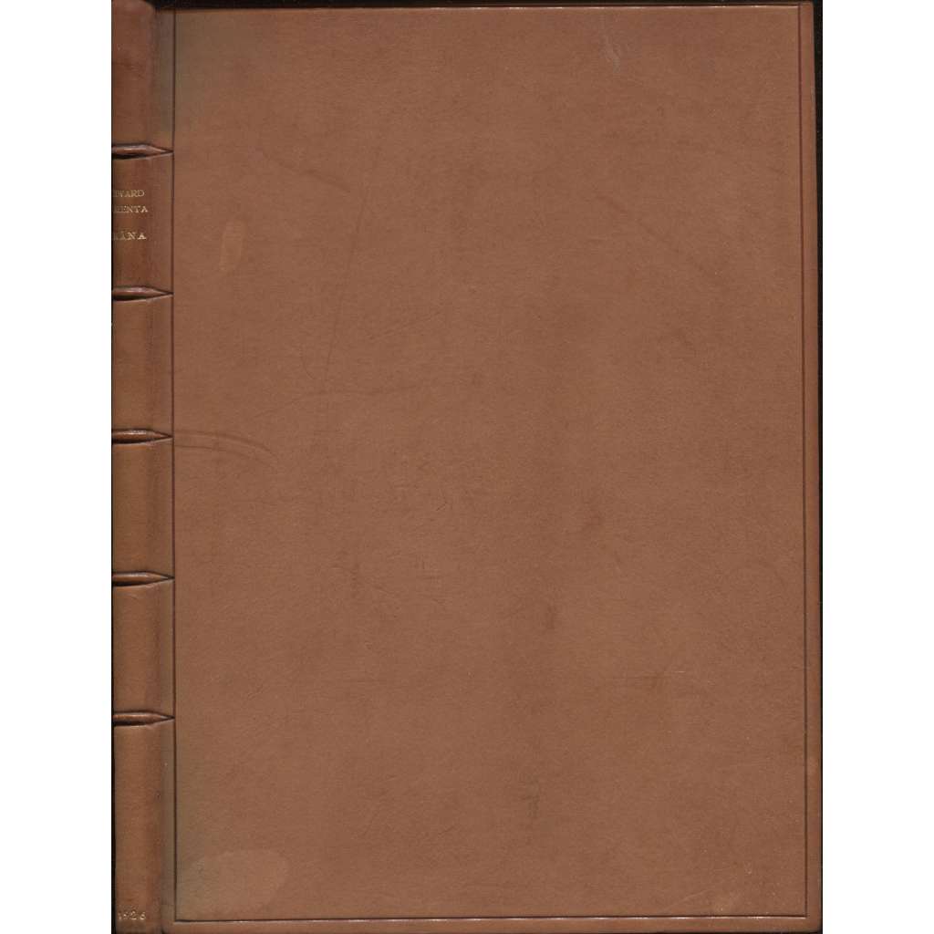 Zrána (vazba kůže - celokožená - Rajman, litografie A. Bílek)