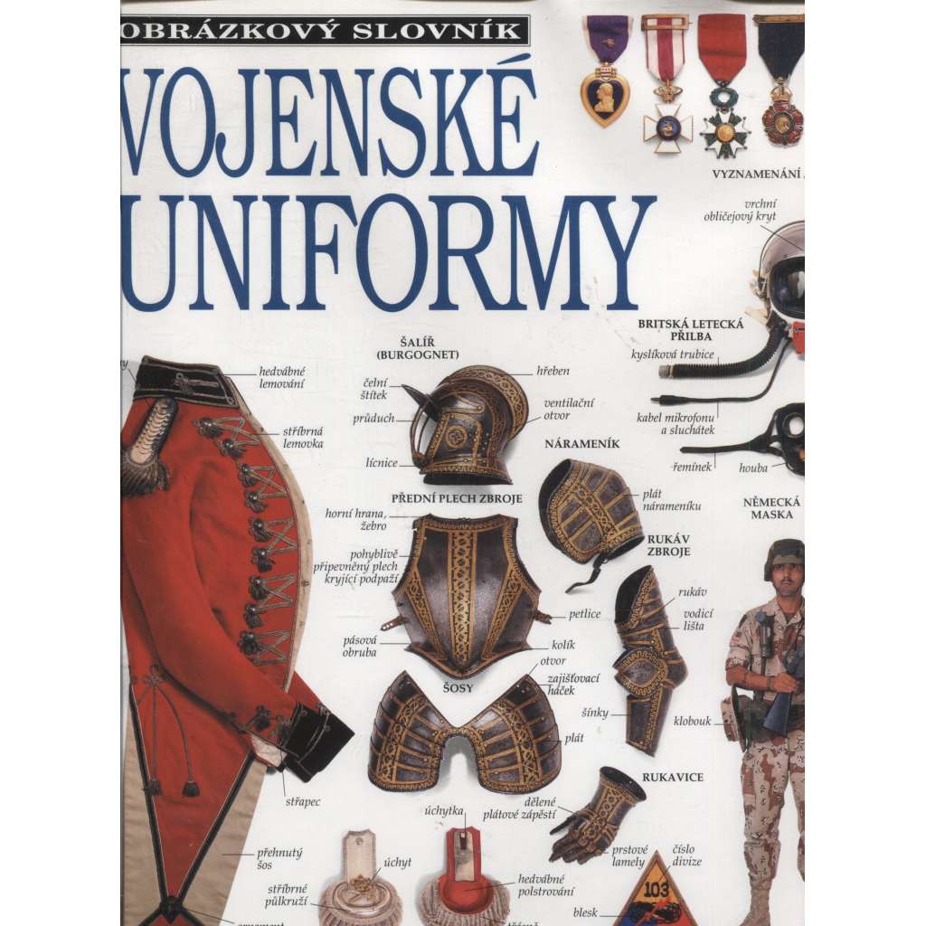 Vojenské uniformy a výstroj - Obrázkový slovník