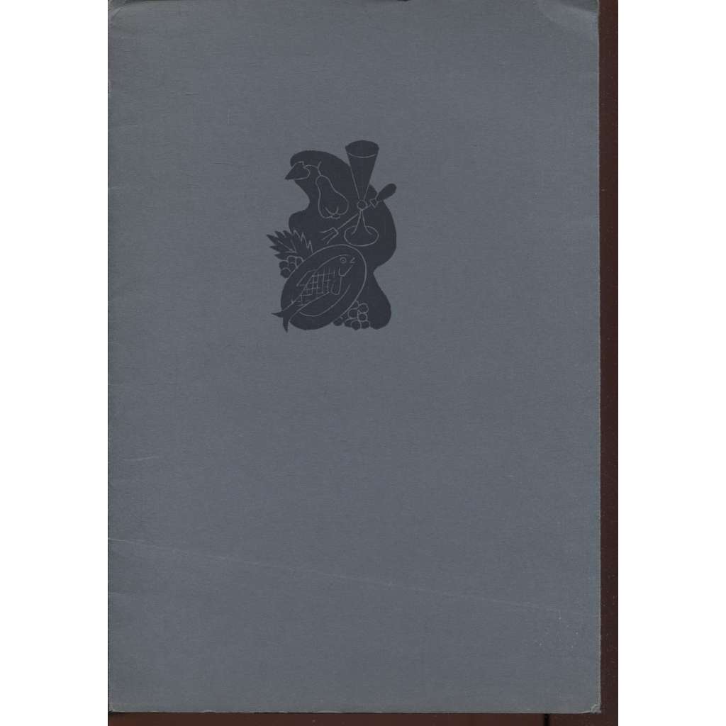 Hostina bibliofilů (litografie Petr Dillinger)