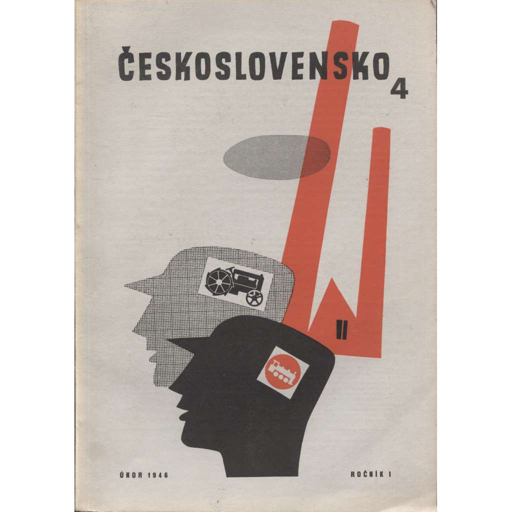 Československo, ročník I./1946, číslo 4. (měsíčník, časopis)