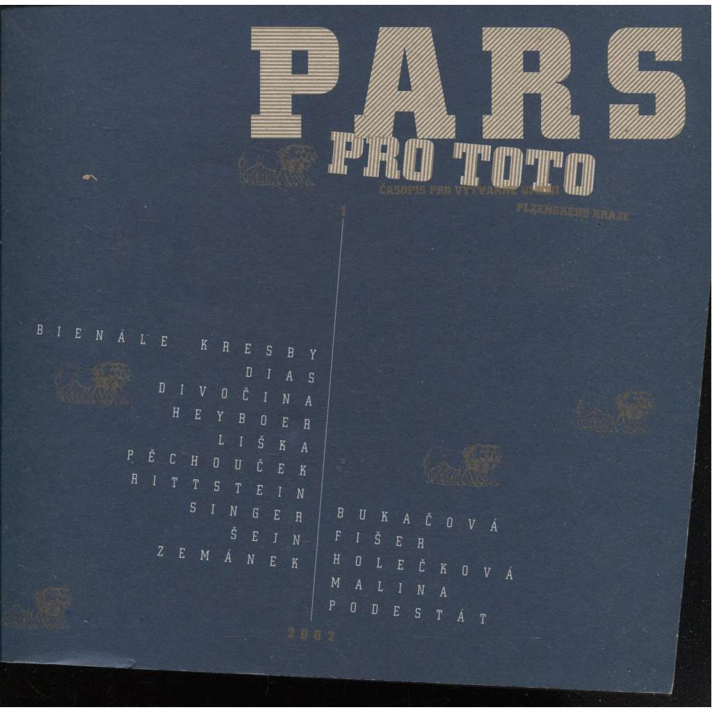 Pars pro toto 1/2002 (Časopis pro výtvarné umění)