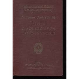 Zákon o soukromých zaměstnancích (Komentované zákony Československé republiky) - právo