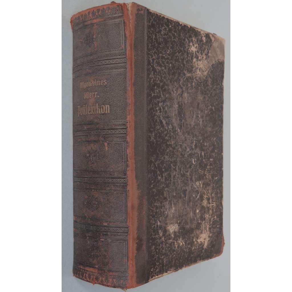 Allgemeines Postlexikon ["Obecný poštovní lexikon", 1906; pošty; poštovní úřady; Rakousko-Uhersko; Kněževes]