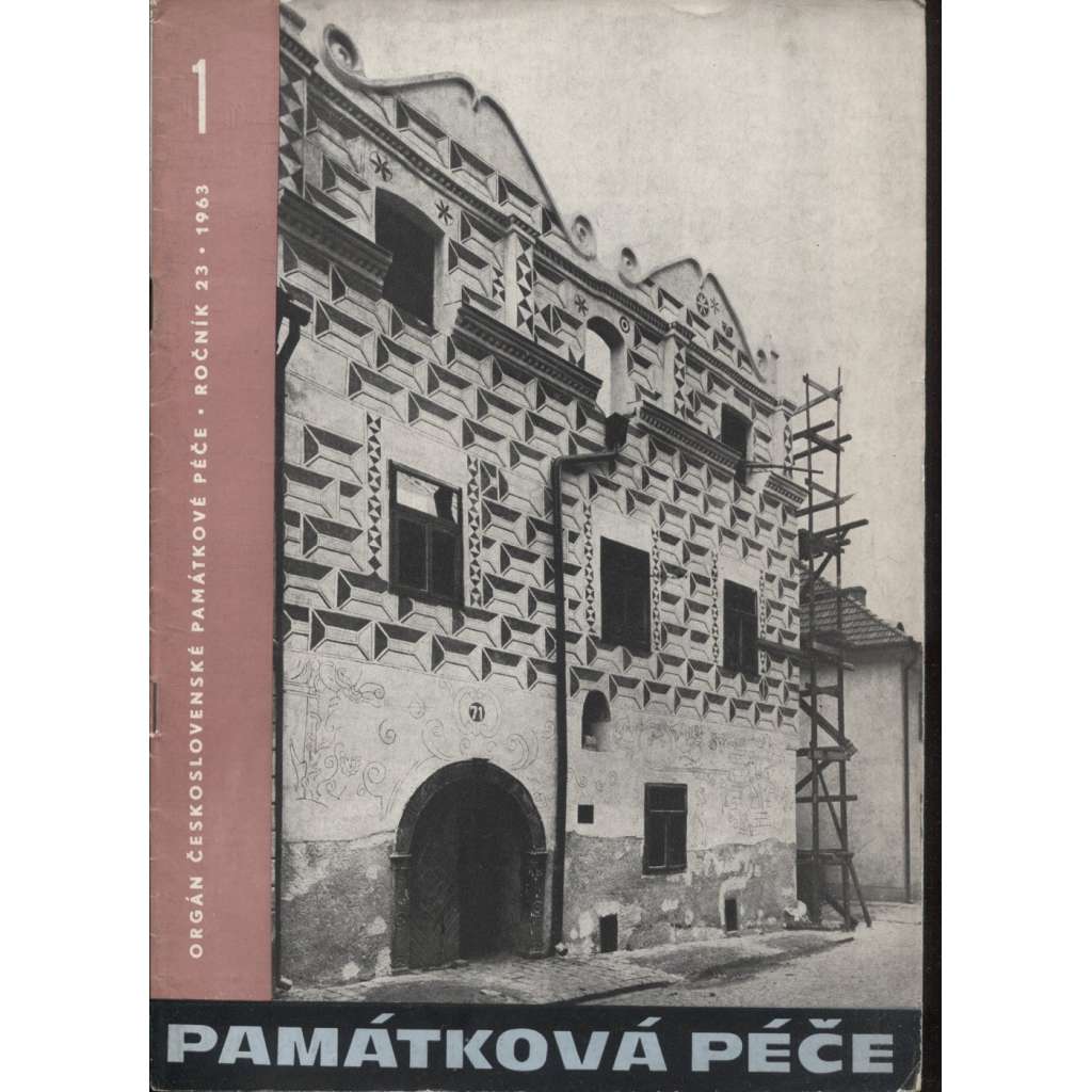 Památková péče, ročník 23 /1963, čísla 1.-10. (10 svazků)