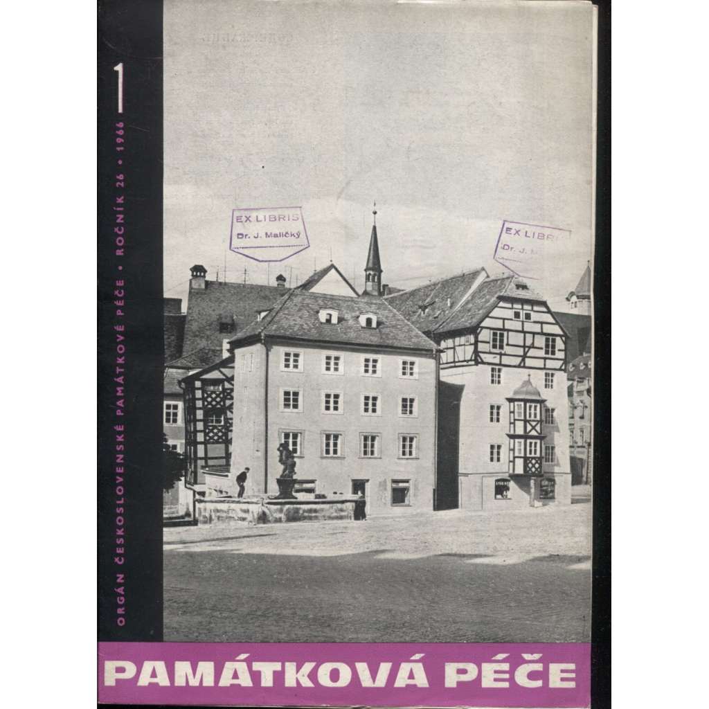 Památková péče, ročník 26 /1966, čísla 1.-10. (10 svazků)