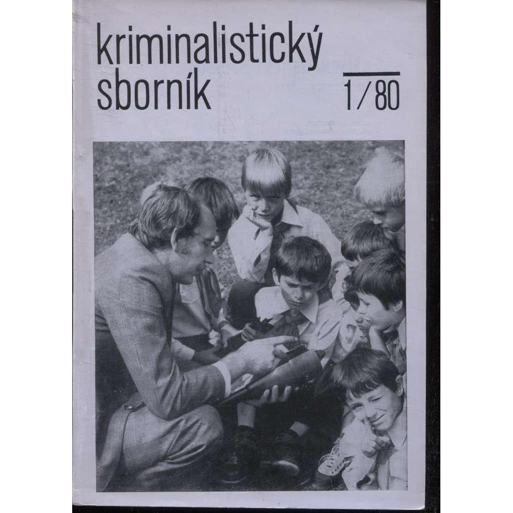 Kriminalistický sborník, ročník XXIV., čísla 1.-4. , 6.-10. a 12./1980 (sešity) - Časopis (není komplet)