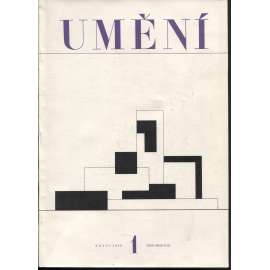 Umění, ročník XXXVI./1988, číslo 1.-6. Časopis Ústavu teorie a dějin umění Československé akademie věd