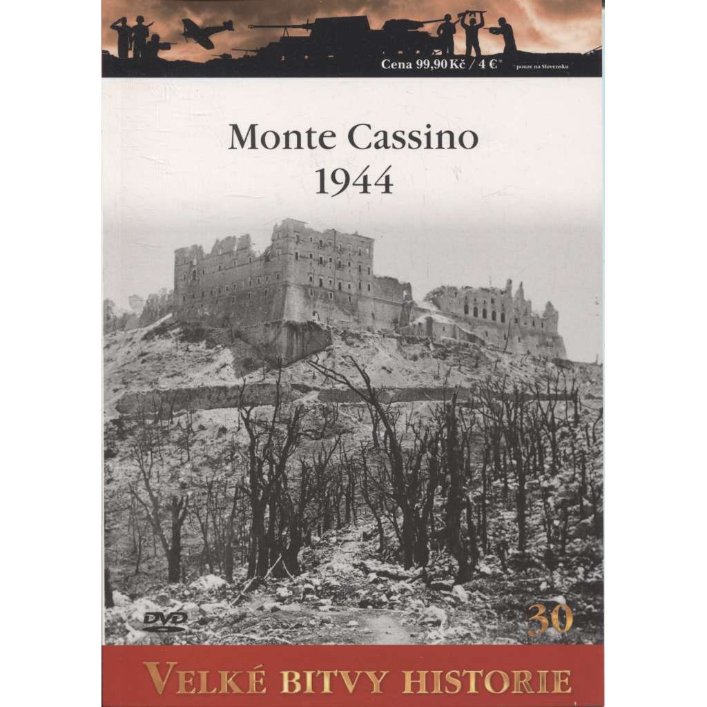 Monte Cassino 1944. Průlom Gustavovy linie (Velké bitvy historie) - DVD chybí