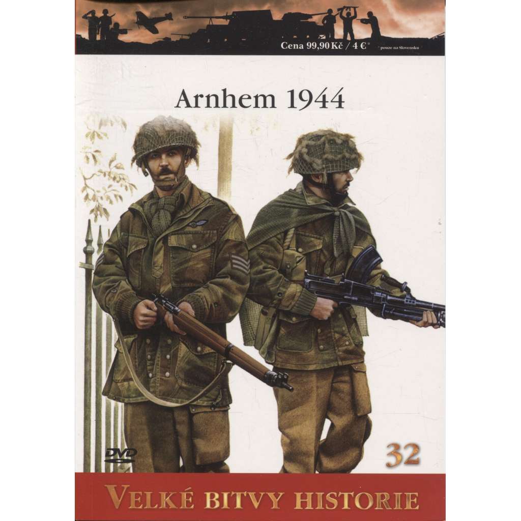 Arnhem 1944 - Operace Market-Garden (Velké bitvy historie) - DVD chybí