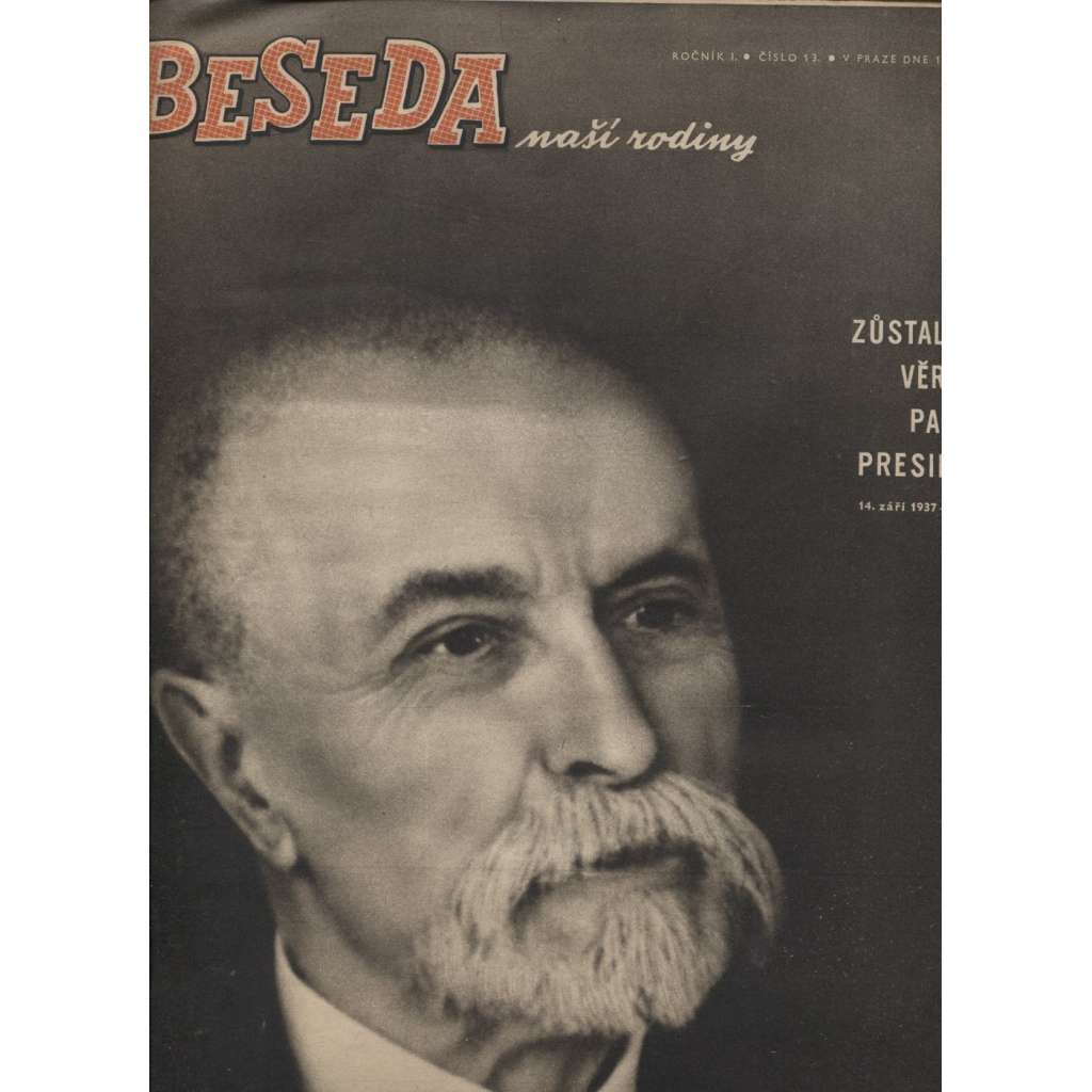 Beseda naší rodiny (časopis, noviny 1945) - T. G. Masaryk