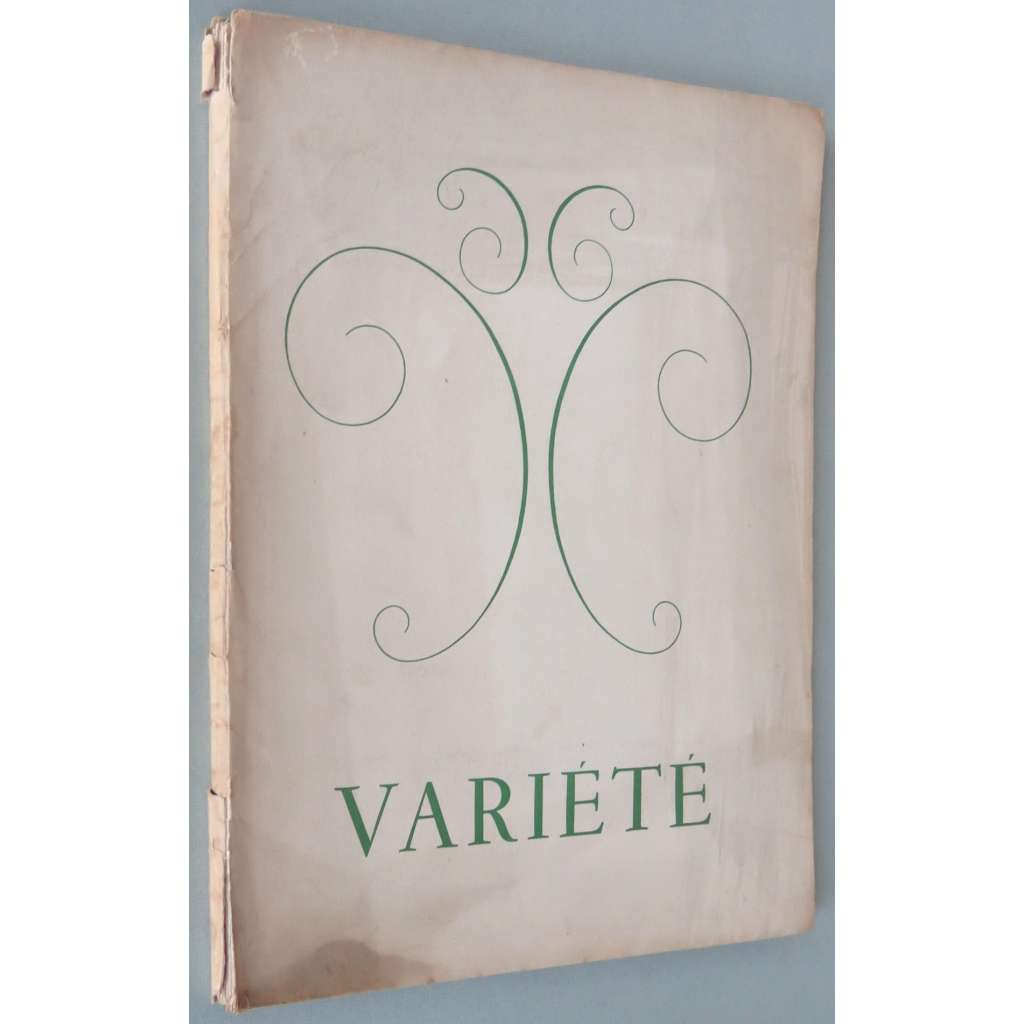 Variété, 1946, číslo 2 [umění; časopis; kresby; avantgarda; Jean Dubuffet, Joan Miró; Amedeo Modigliani; Pierre Tal-Coat]