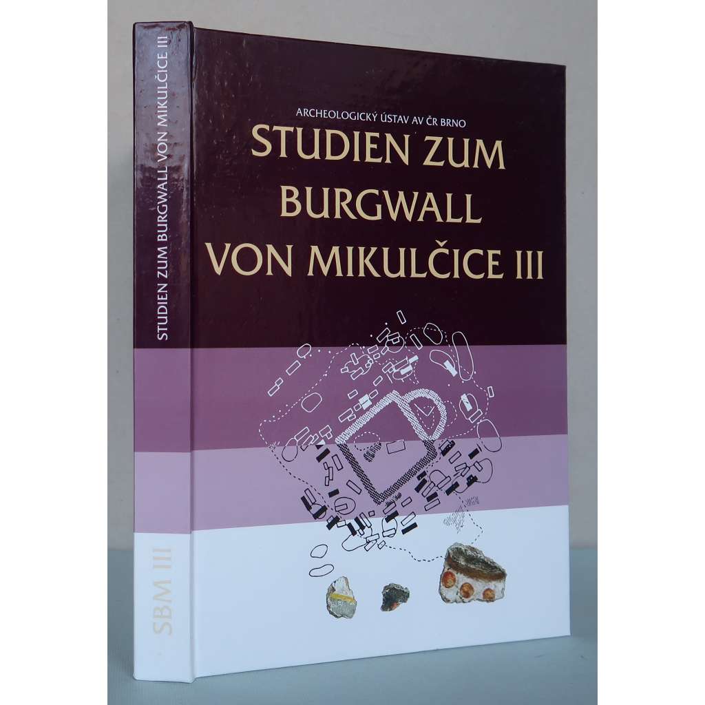 Studien zum Burgwall von Mikulcice, Band 3  [Slovanské hradiště Mikulčice, Mikulčice-Valy, středověká archeologie, Velkomoravská říše]