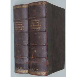 Nouveau dictionnaire véterinaire, sv. 1-2 [Nový veterinární slovník; A-Z; veterinářství; zvěrolékařství; veterinářský]