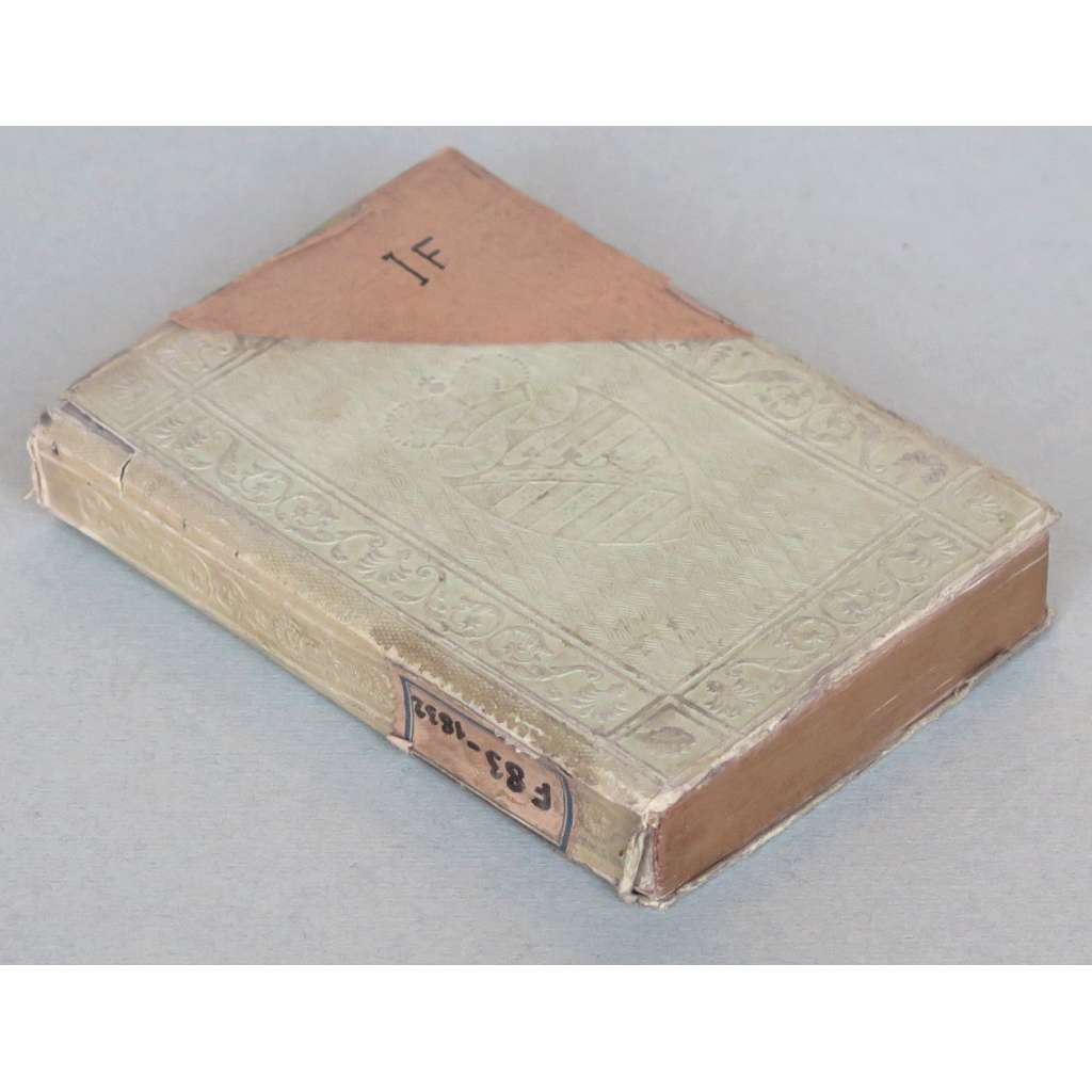 Gothaisches genealogisches Taschenbuch auf das Jahr 1832 (69. Jahrgang) [šlechta; genealogie; Gothajský almanach]