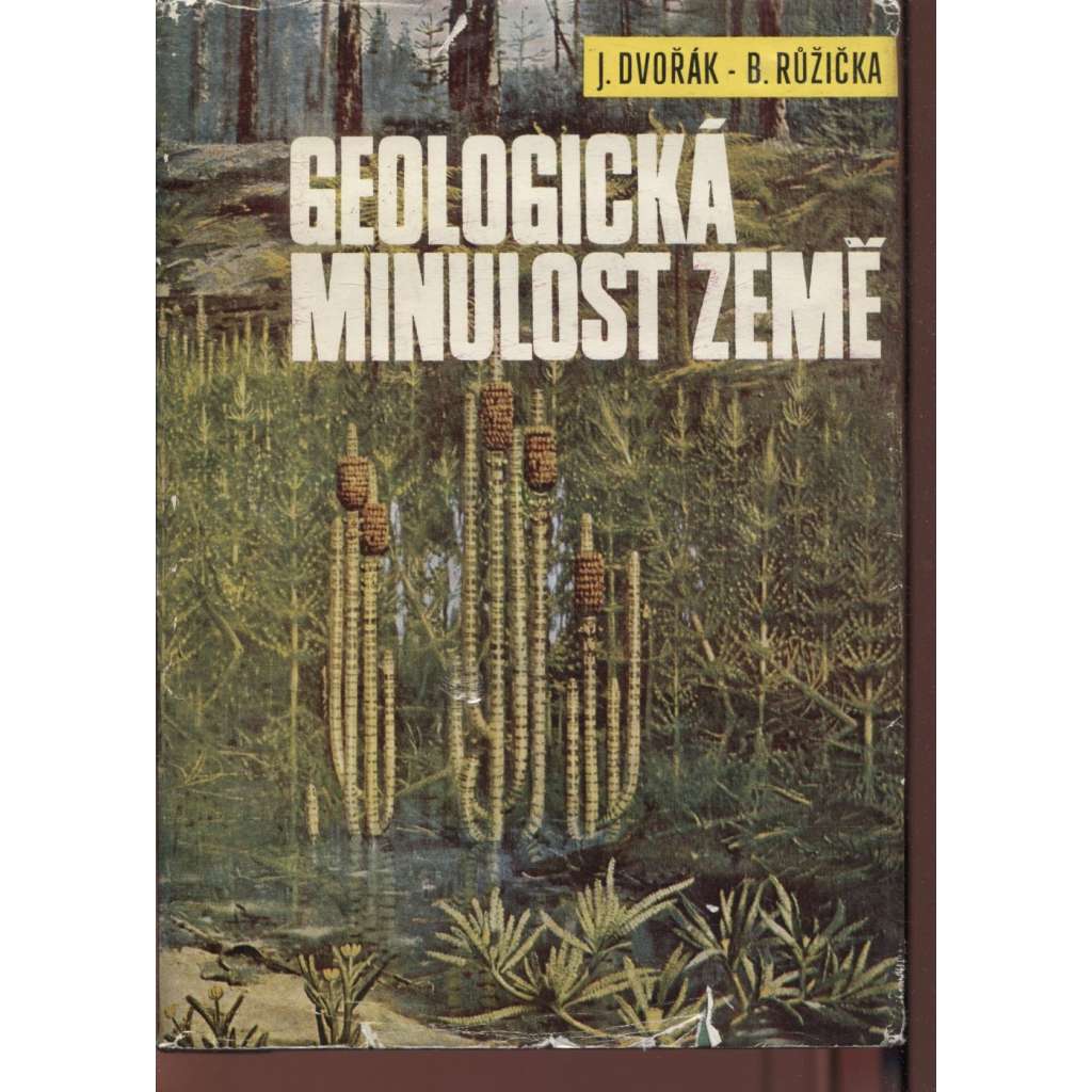 Geologická minulost Země (geologie, paleontologie, obálka Zdeněk Burian)