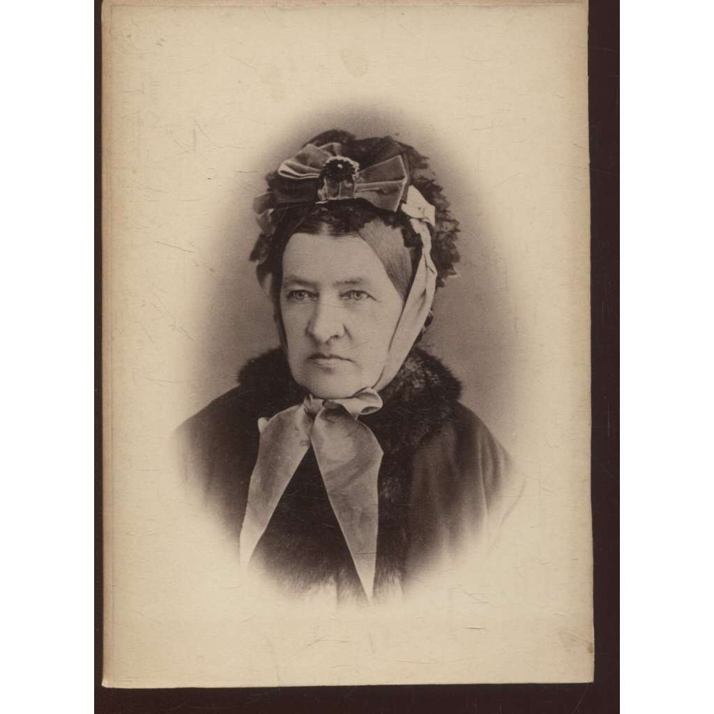Stará fotografie - kabinetka (J. Schneider, Plzeň) - žena