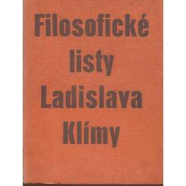 Filosofické listy Ladislava Klímy (Ladislav Klíma)