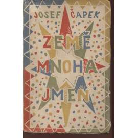 Země mnoha jmen (obálka Josef Čapek)