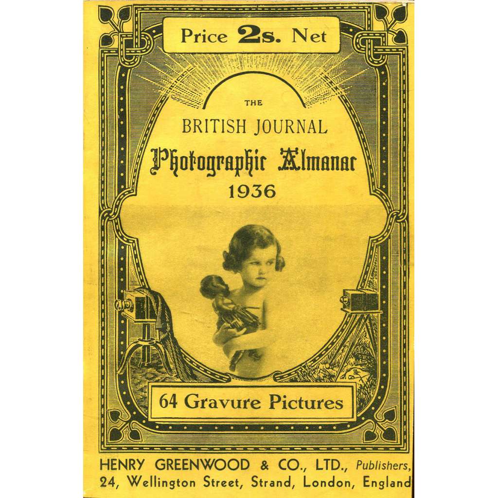 The British Journal Photographic Almanac, 1936 [amatérská fotografie; fotografování; fotoaparáty; příručka; časopis]