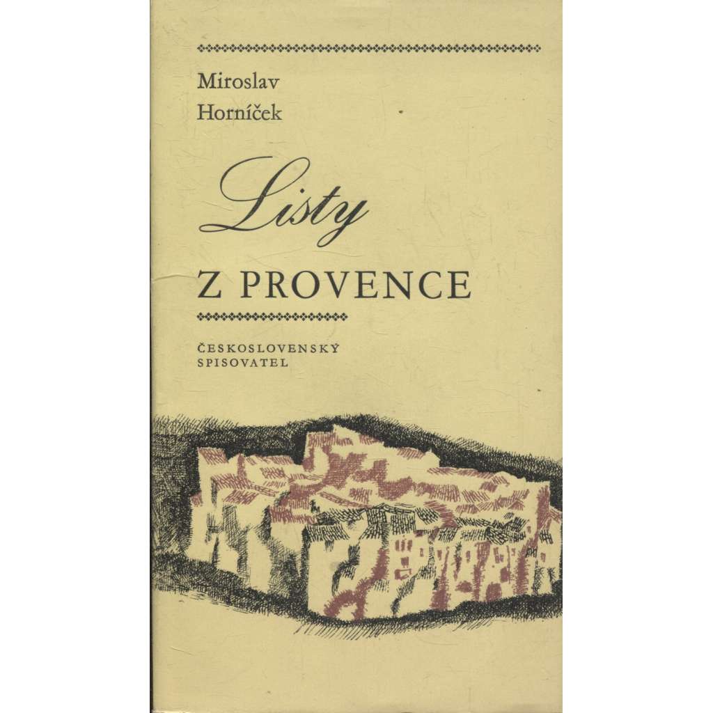 Listy z Provence (podpis Miroslav Horníček)