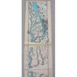 Stromkarte der Elbe [Labe; Vltava; mapa; mapy]