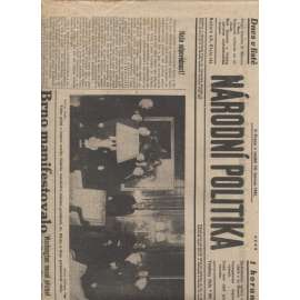 Národní politika (14.6.1942) - Protektorát, noviny
