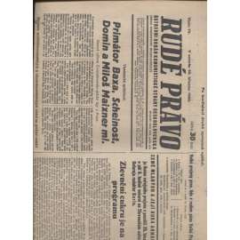 Rudé právo (23.3.1935) - 1. republika, staré noviny