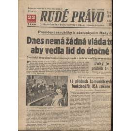 Rudé právo (22.7.1948) - staré noviny