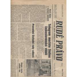 právo (15.5.1945) - 1. republika, staré noviny