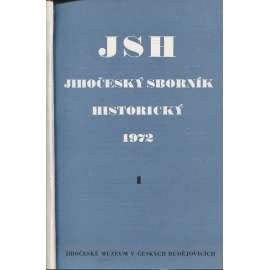 Jihočeský sborník historický, ročník XLI./1972