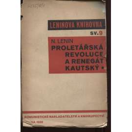 Proletářská revoluce a renegát Kautský (Lenin, komunistická literatura, levicová literatura)