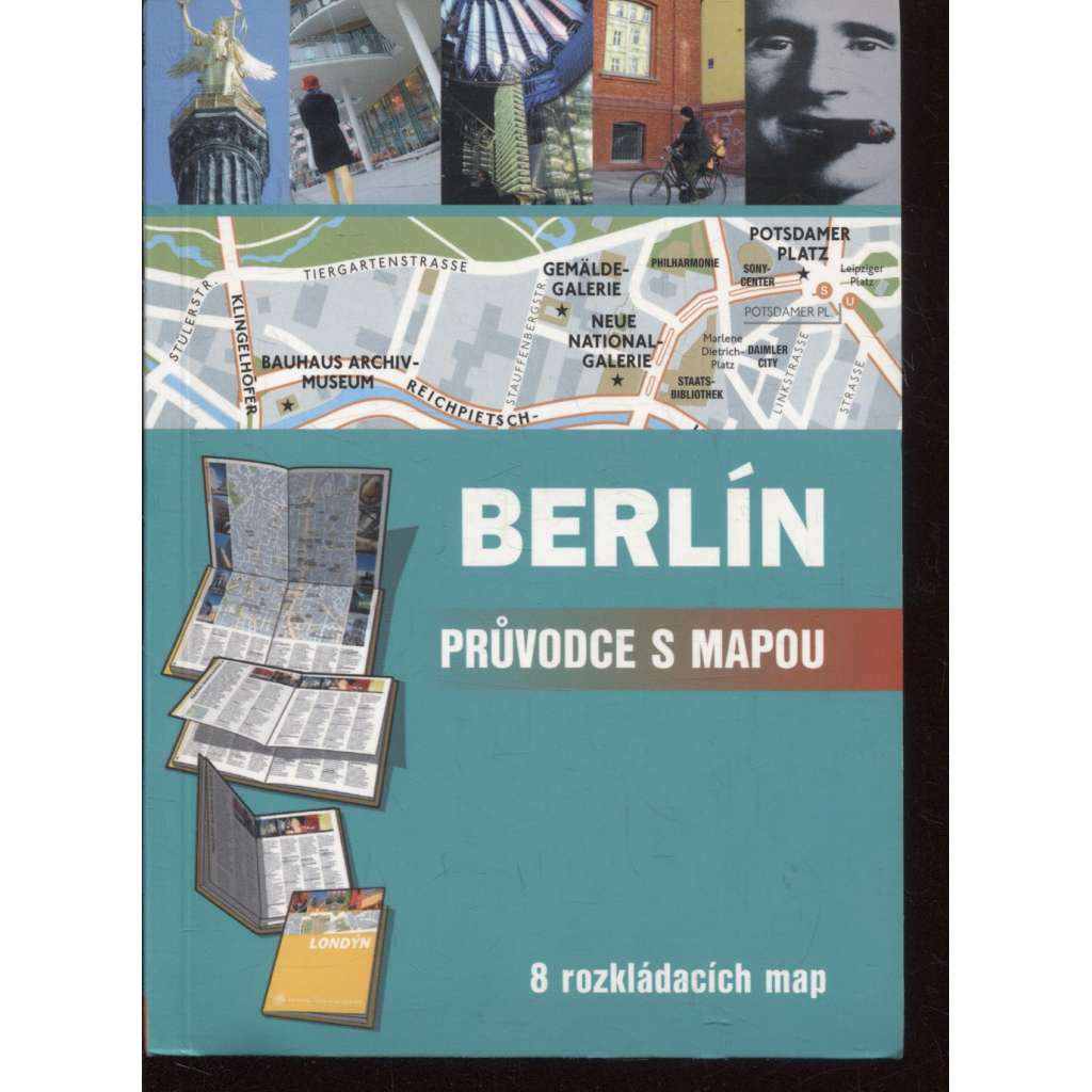 Berlín - průvodce s mapou (mapy)